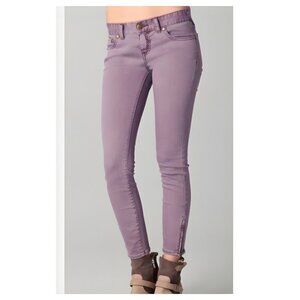 Free People Ankle Zip Skinny Jean Size 31